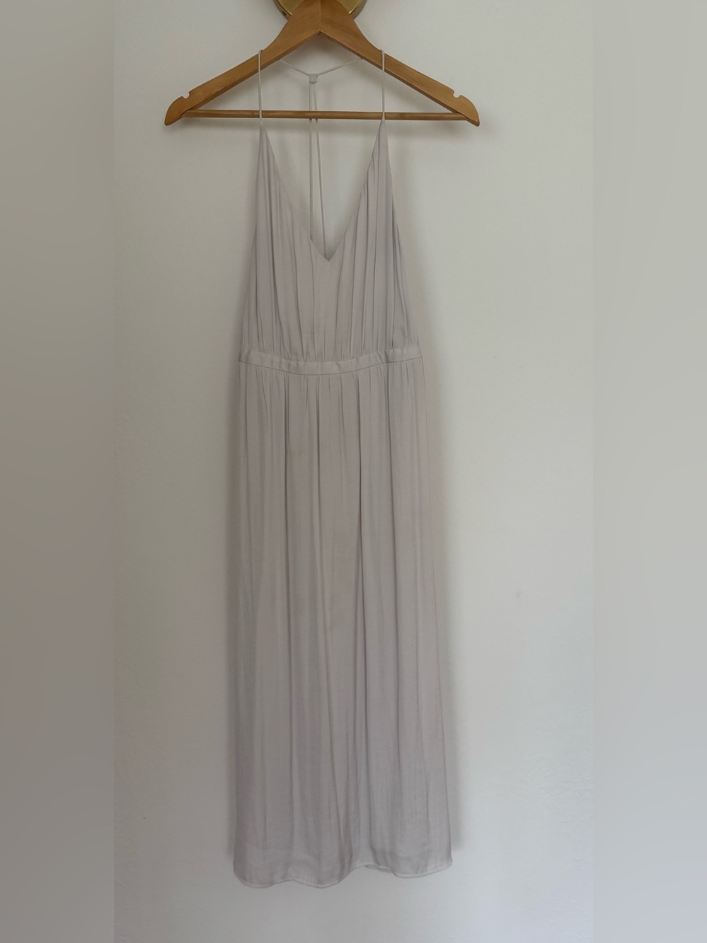 Urban Outfitters - Flowy White Goddess Midi Dress - Size Medium